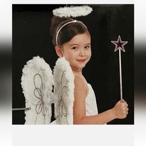 HALLOWEEN Looking Spooky Girls Angel Accessories Set, 3 Pieces, Ages 3+